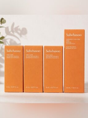 Sulwhasoo 1 x Overnight Vitalizing Mask + 3 x First Care Activating Serum (mini)